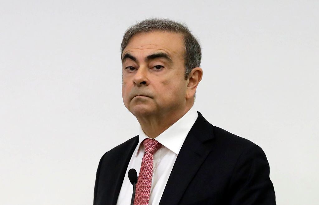 Carlos Ghosn. (Photo by JOSEPH EID/AFP via Getty Images)