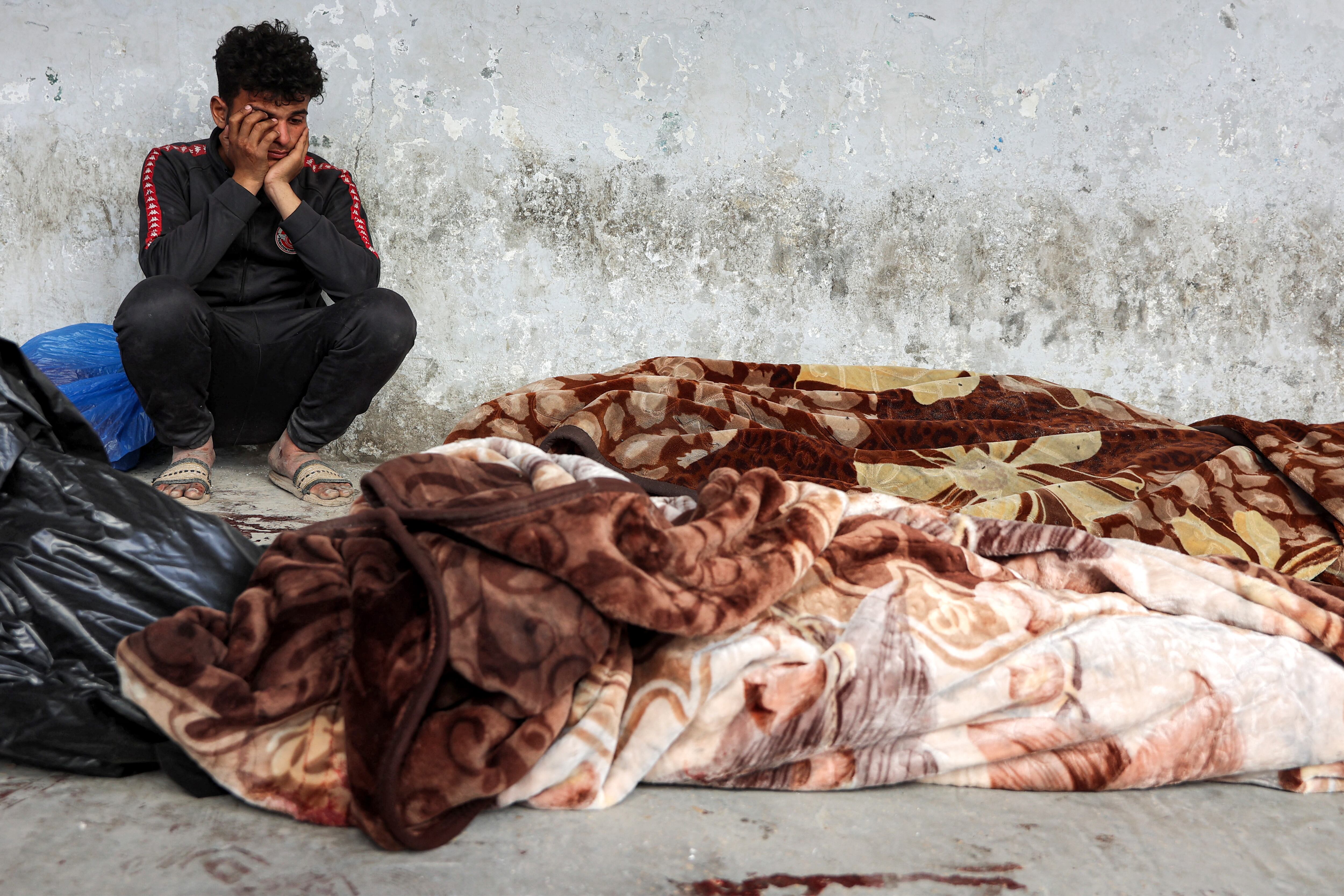 Referencia de niños víctimas de guerra en Gaza. Foto: OMAR AL-QATTAA/AFP via Getty Images)          