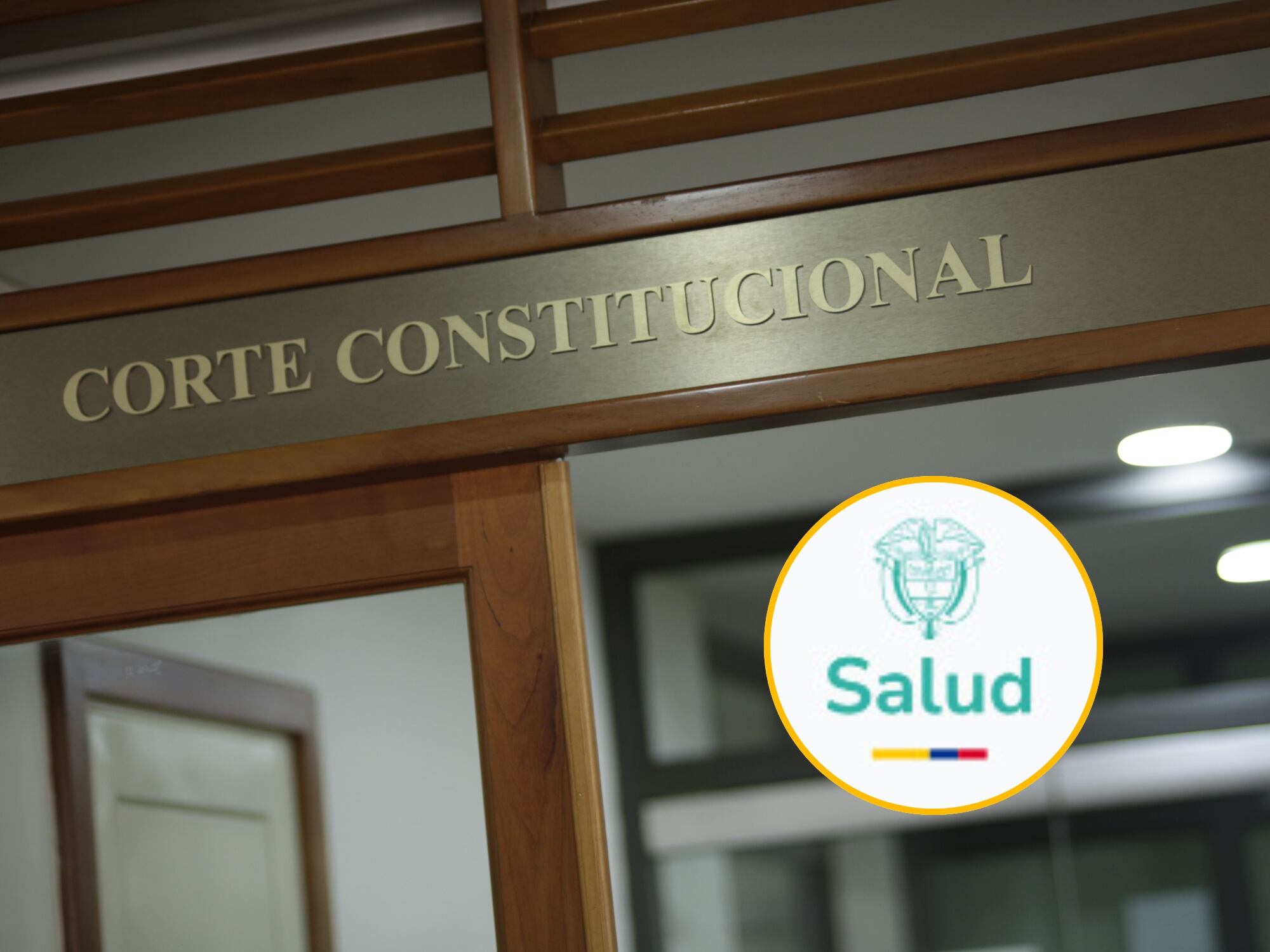 Corte Constitucional y MinSalud. Fotos: Colprensa y MinSalud página web.