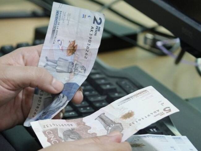 Foto de referencia de pesos colombianos. Foto: Getty Images
