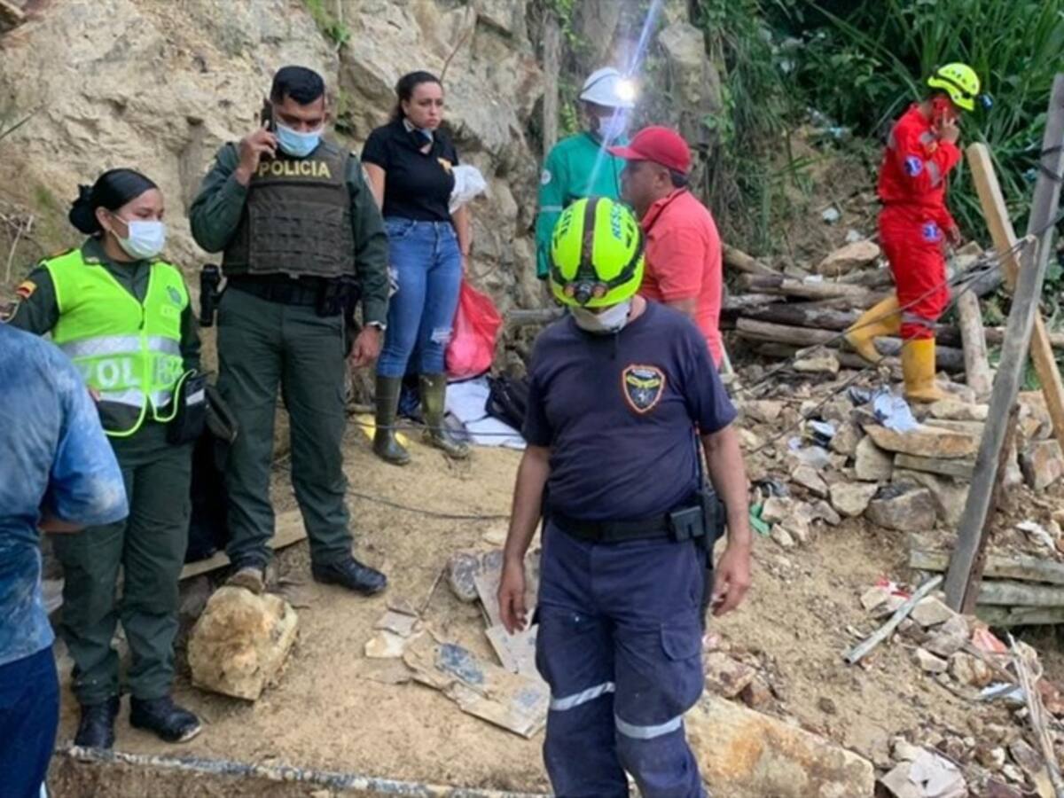 Accidente minero con explosivos deja una persona muerta en Marmato, Caldas