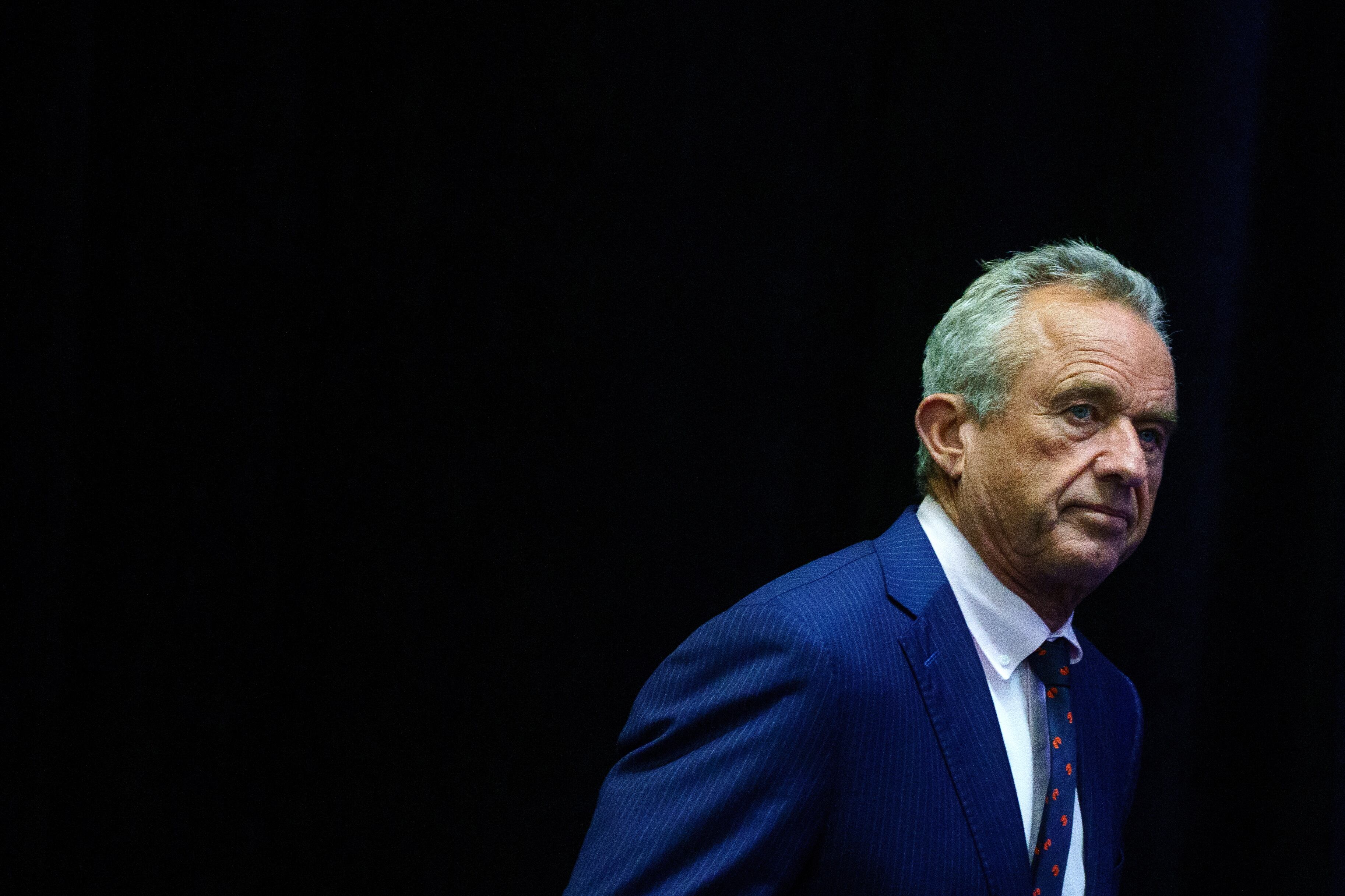 Candidato independiente a la presidencia de EE.UU. Robert Kennedy Jr. Foto: EFE/EPA/WILL OLIVER/ARCHIVO