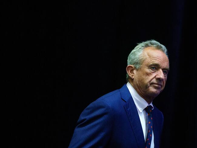 Candidato independiente a la presidencia de EE.UU. Robert Kennedy Jr. Foto: EFE/EPA/WILL OLIVER/ARCHIVO