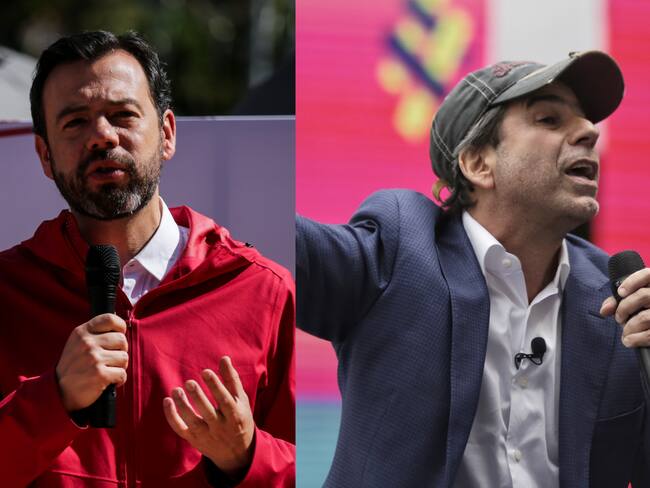 Alcaldes electos Juan Fernando Galán y Alejandro Char. Fotos: Colprensa