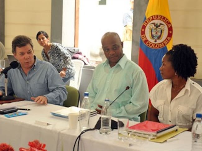 Santos advierte ofensiva contra minería ilegal y anuncia refuerzos a las FFAA en el Chocó