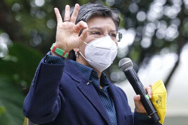 Alcaldesa de Bogotá, Claudia López. Foto: Colprensa-Camila Díaz