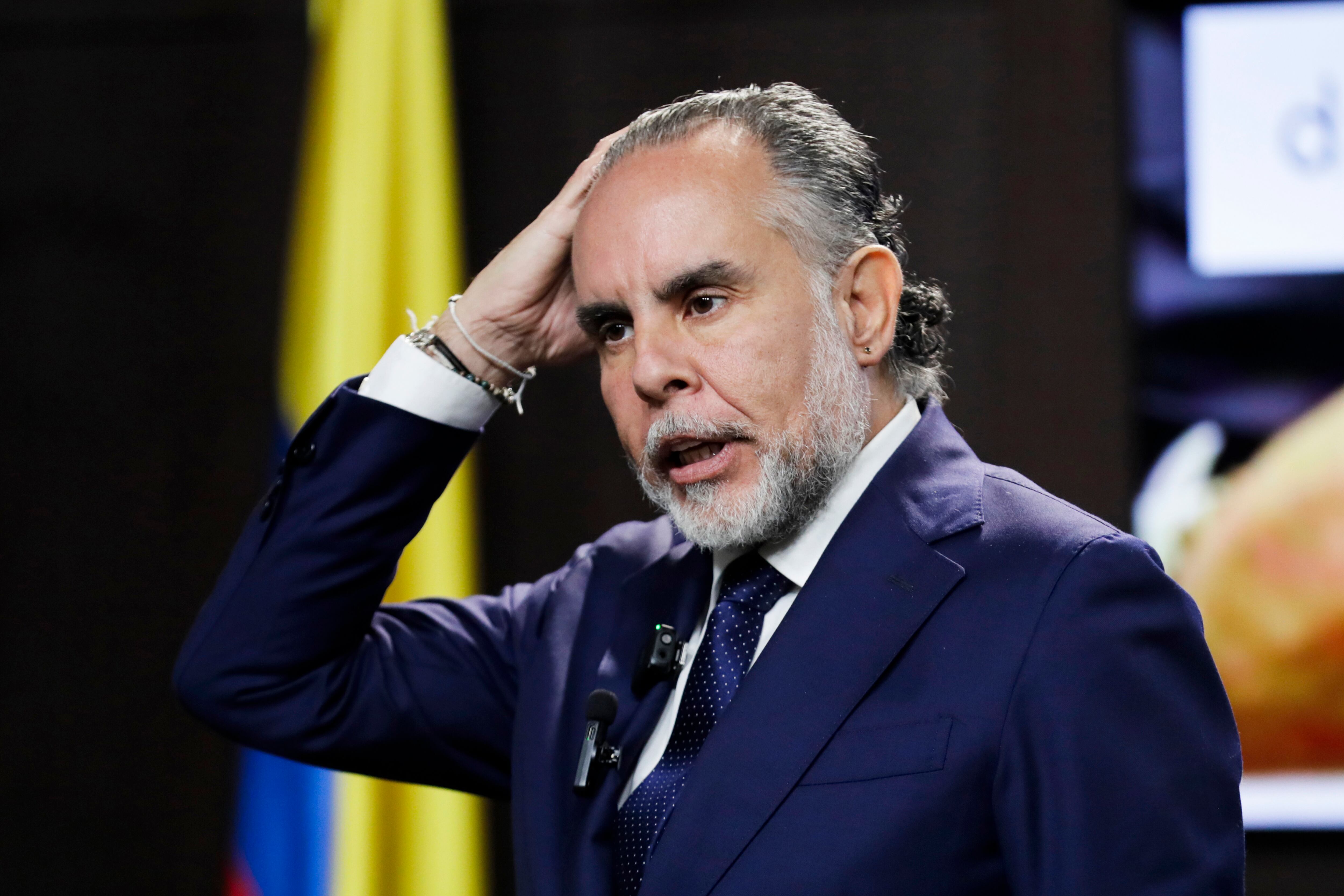 El ministro del Interior de Colombia, Armando Benedetti. EFE/Carlos Ortega