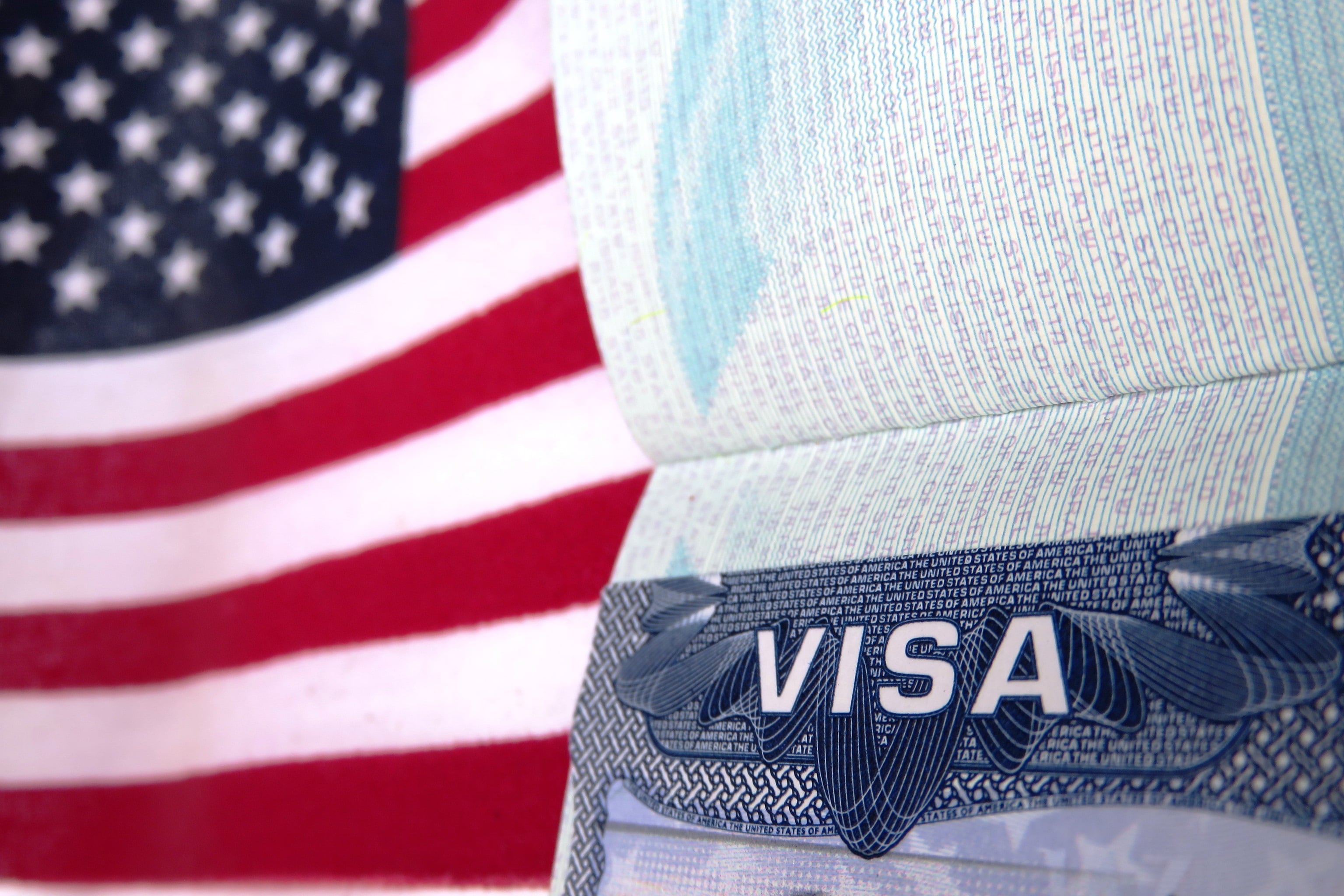 Visa estadounidense (Vía Getty Images)