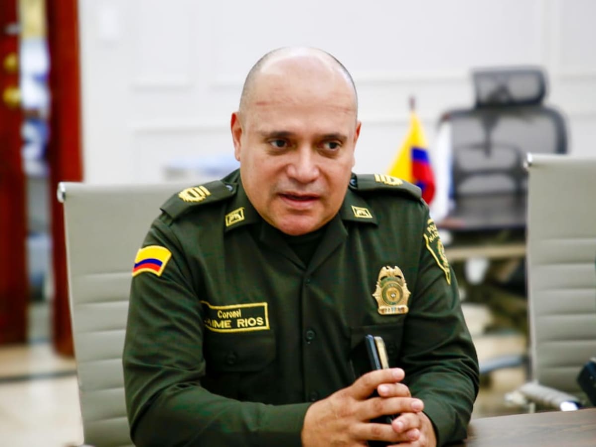 El coronel Jaime Ríos es el nuevo comandante de la Policía Metropolitana de Santa Marta
