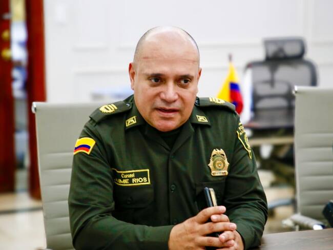 El coronel Jaime Ríos es el nuevo comandante de la Policía Metropolitana de Santa Marta