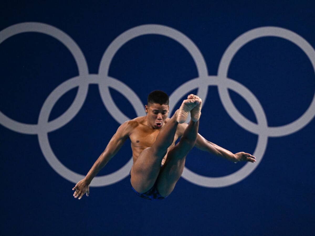 Luis Felipe Uribe clasificó a la final en clavados en los Olímpicos de París 2024