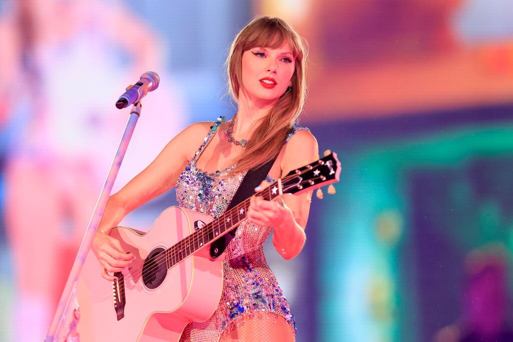 Taylor Swift en 'The Eras Tour" en Sao Paulo, Brazil. Foto: Buda Mendes/TAS23/Getty Images for TAS Rights Management )