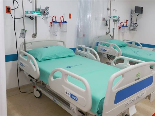 De las 425 camas destinadas para atención de casos críticos con coronavirus en Cali, 76 están disponibles.. Foto: Cortesía