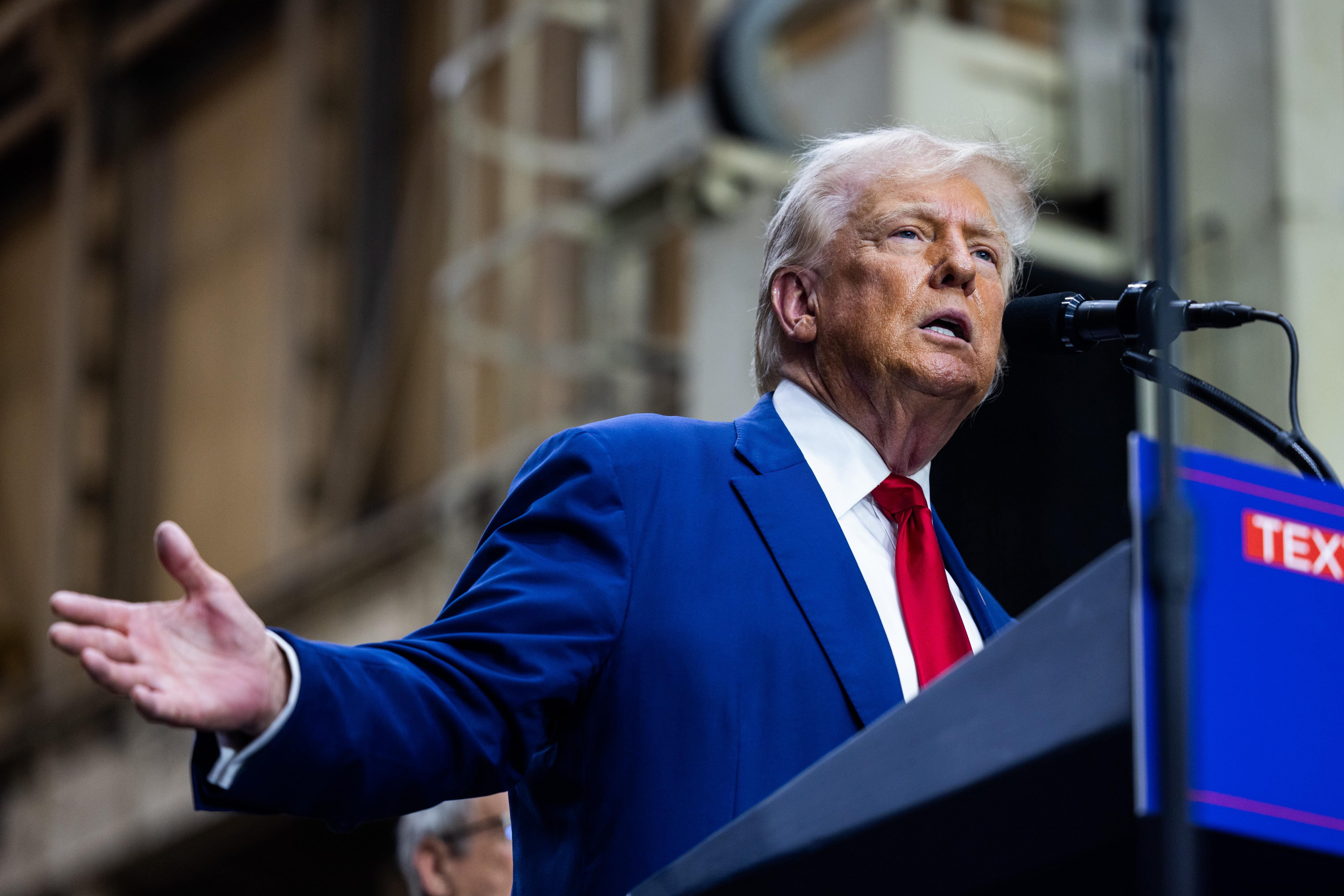 Donald Trump. I Foto: EFE/EPA/JIM LO SCALZO.