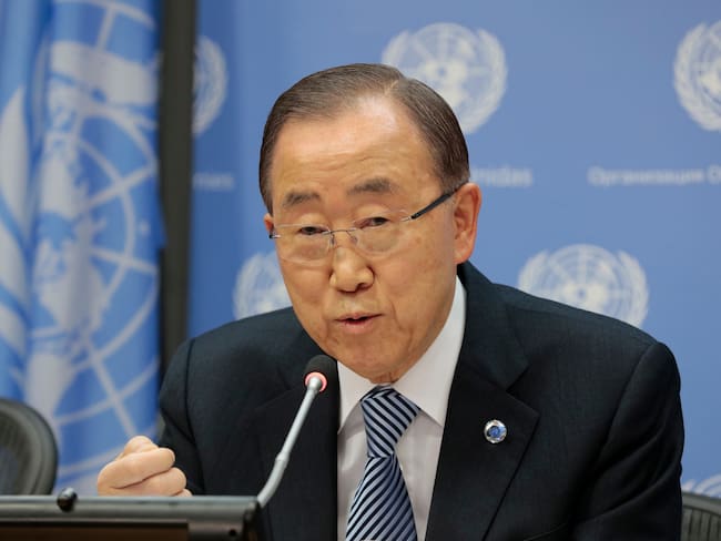Ban Ki-moon, exsecretario general de la ONU. (Photo via EuropaNewswire/Gado/Getty Images).