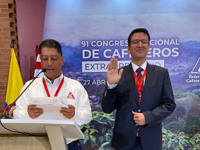 Germán Alberto Bahamón, nuevo gerente general de la Federación Nacional de Cafeteros. Foto: @FedeCafeteros en Twitter