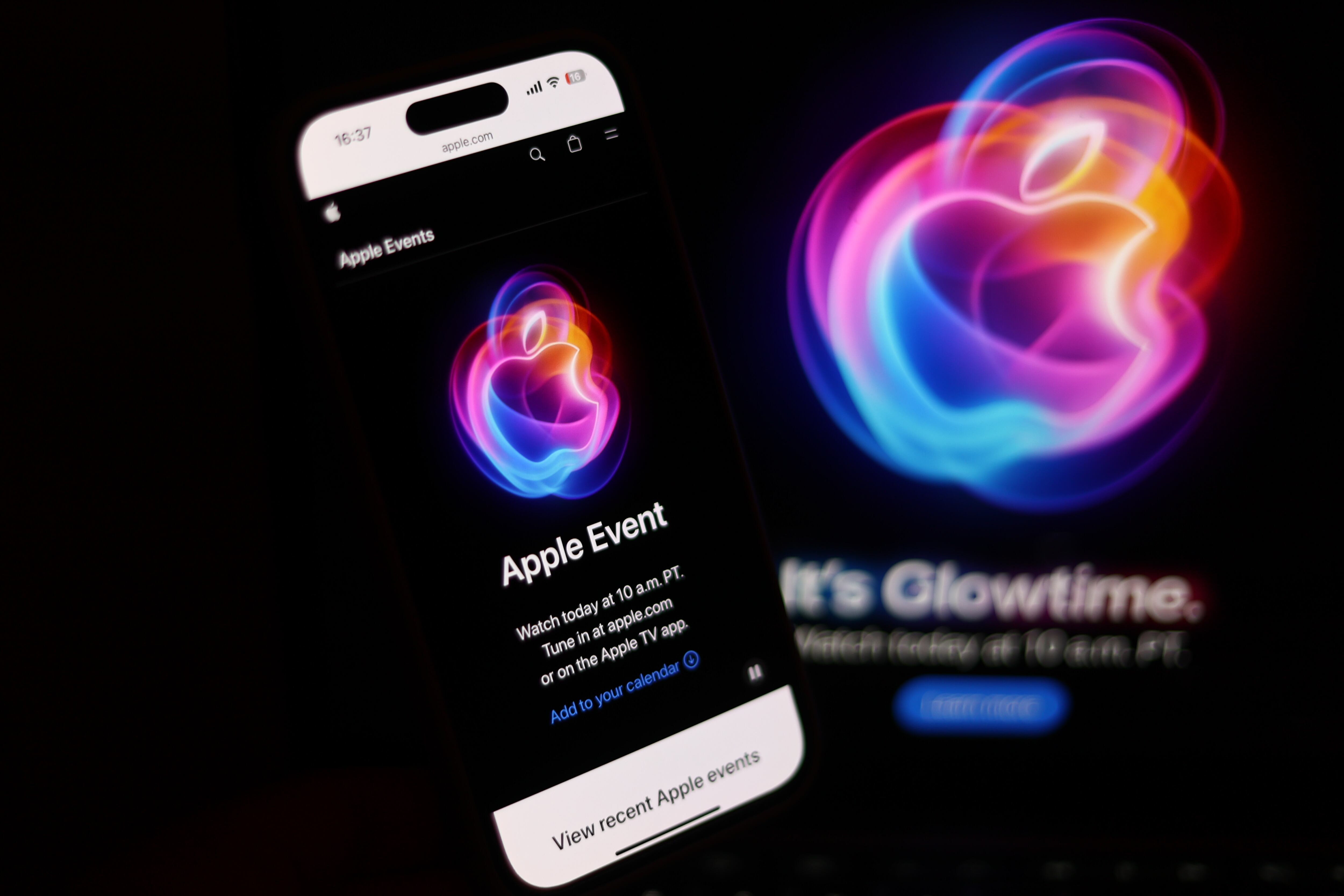 Apple Event imagen de referencia. FOTO:Jakub Porzycki/NurPhoto via Getty Images