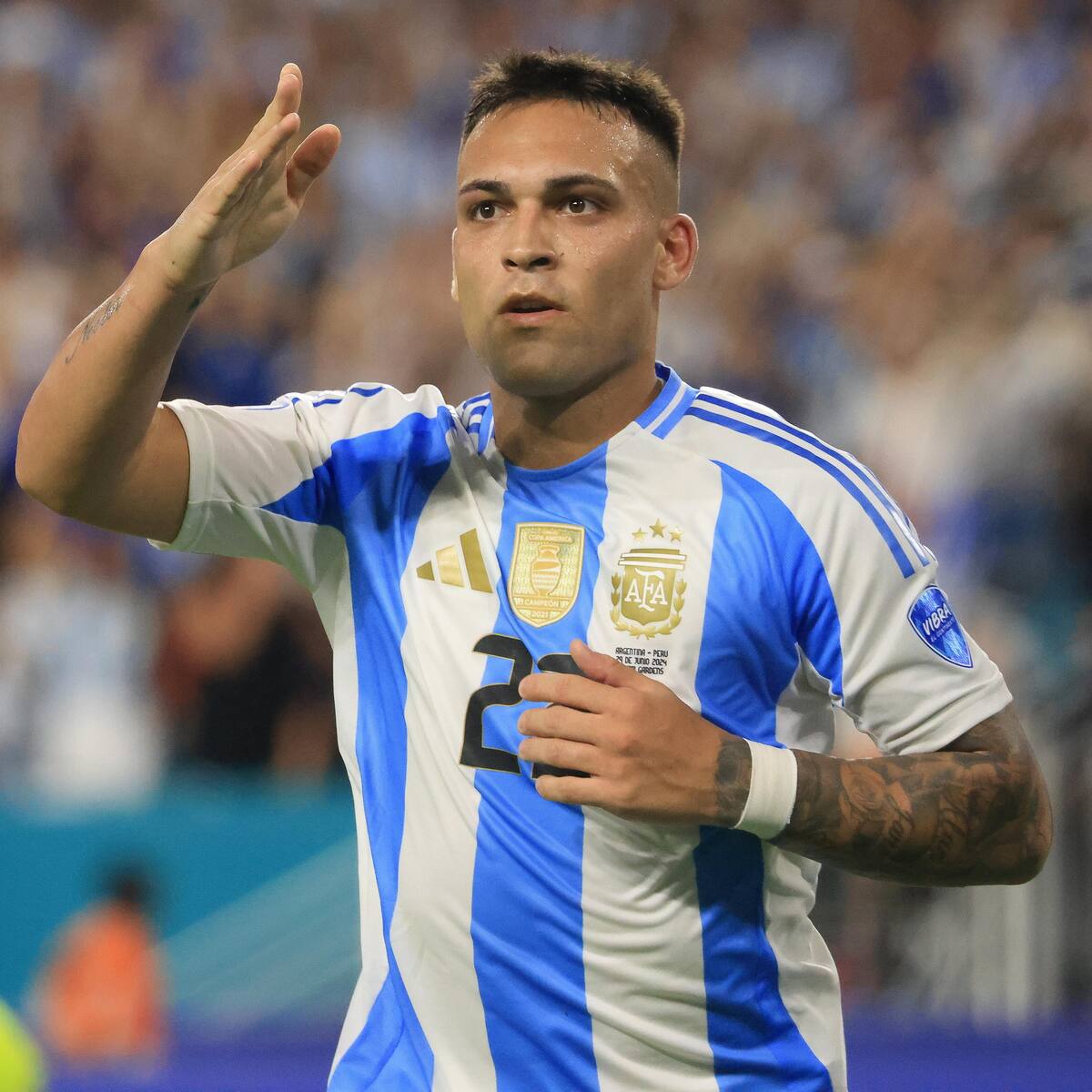 Lautaro Martínez celebra el triunfo de Argentina: “Tenemos mucho para dar”