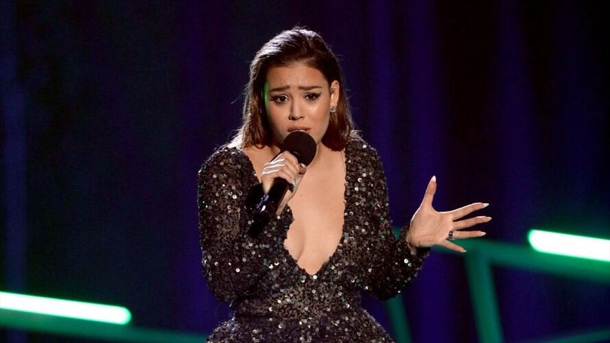 Danna Paola le confesó al periodista Yordi Rosado que terminó en un hospital por este hecho. Foto: Getty Images