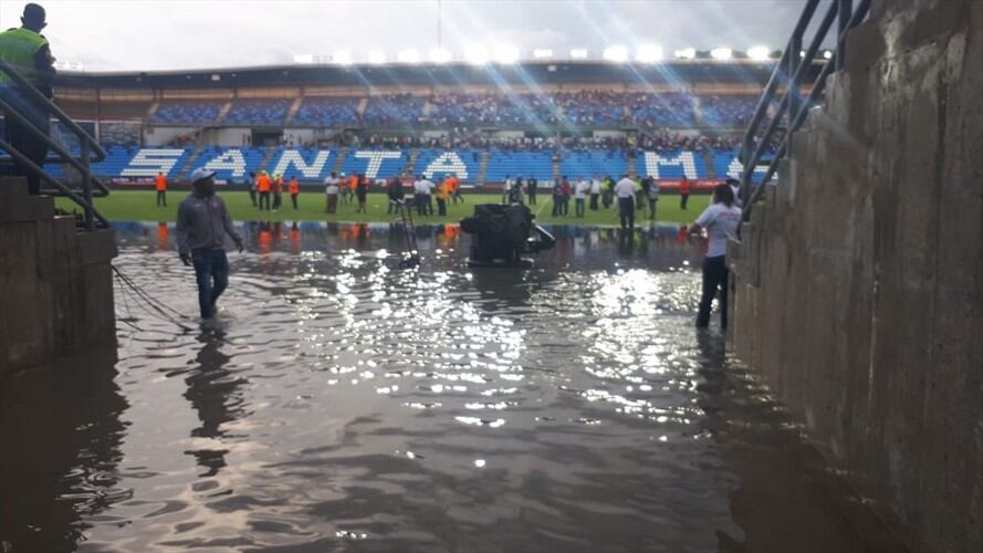 Suspenden partido Junior vs U. Magdalena. Foto: Cortesía