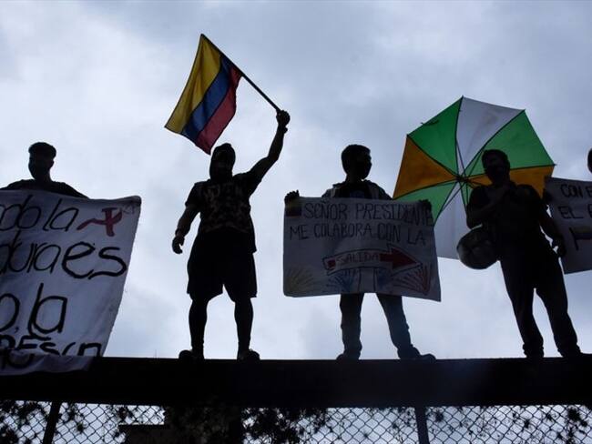 Dejan libres a jóvenes de la primera línea de Quindío / imagen de referencia. Foto: Getty Images