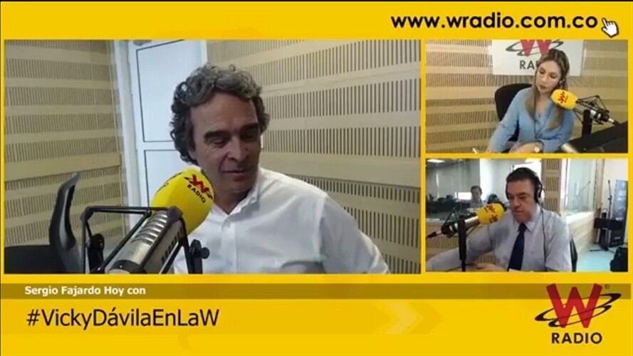 Sergio Fajardo. Foto: W Radio