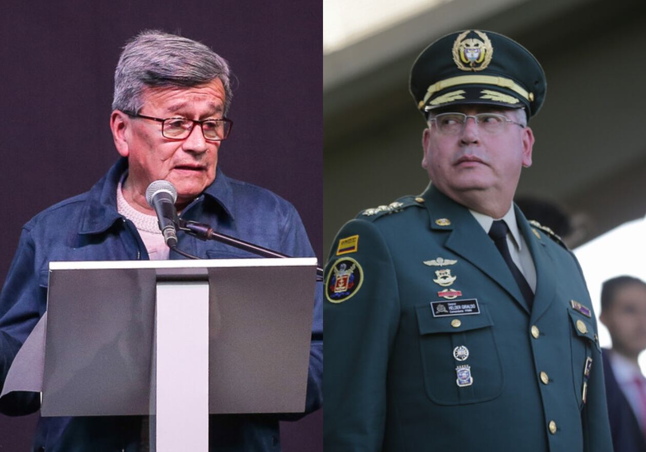 Helder Giraldo y Pablo Beltrán. Foto: Colprensa.