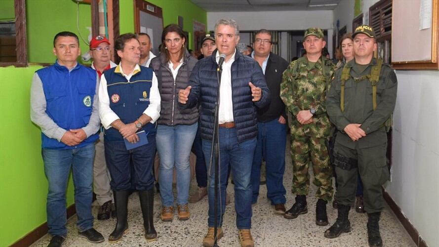 Iván Duque . Foto: Presidencia
