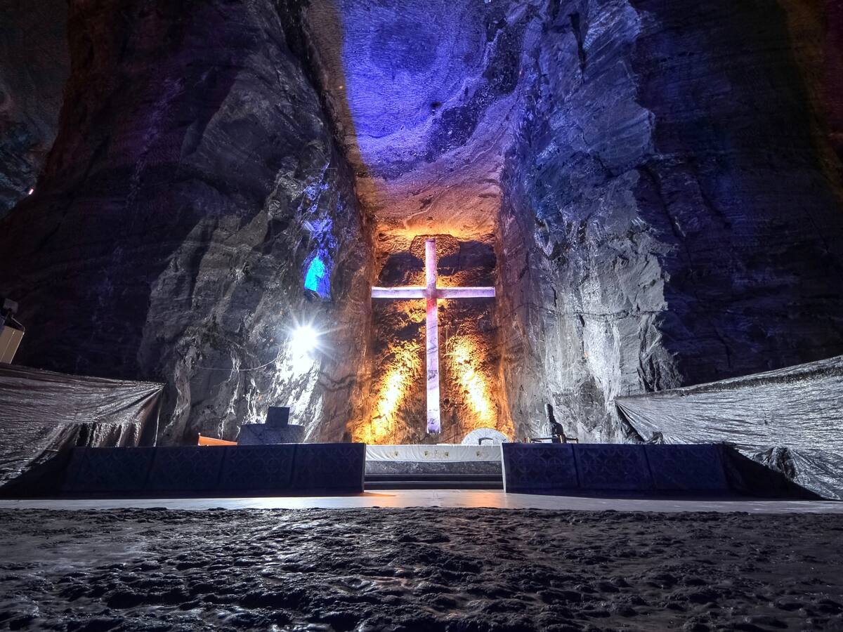 Programación de la Catedral de Sal de Zipaquirá para Semana Santa
