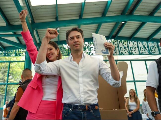 Daniel Quintero regresa a la alcaldía de Medellín. Tomada de: @QuinteroCalle