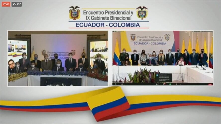 Ilegalidad en 63 pasos fronterizos. Foto: Presidencia