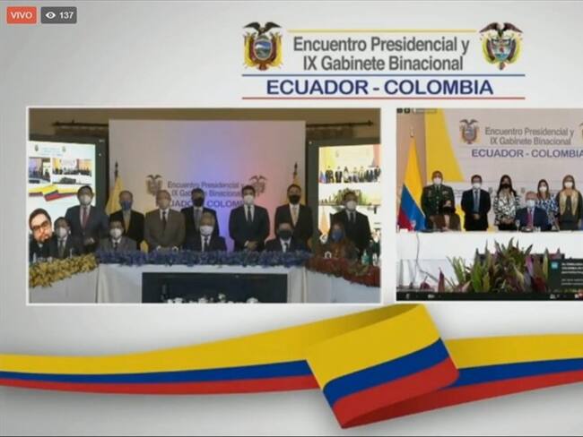 Ilegalidad en 63 pasos fronterizos. Foto: Presidencia