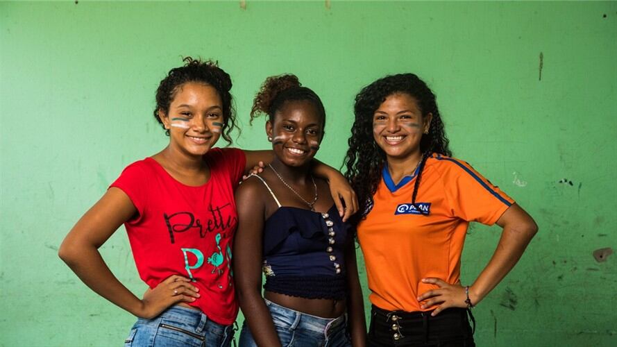 Día mundial de la niña. Foto: Fundación PLAN