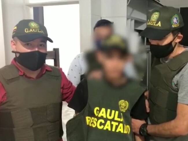 La retención ilegal fue reportada a las autoridades por allegados de la víctima, a quienes exigían una alta suma de dinero . Foto: Policía Nacional
