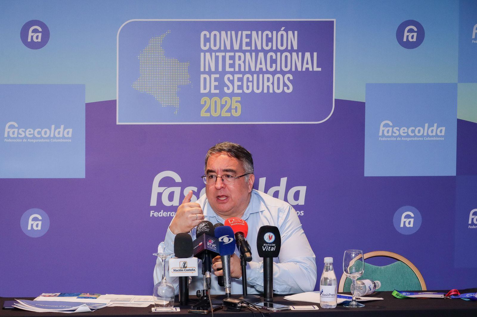 Gustavo Morales, presidente de Fasecolda. Foto: suministrada.