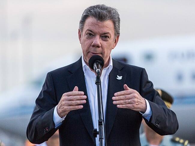 Juan Manuel Santos, presidente de Colombia. Foto: Colprensa