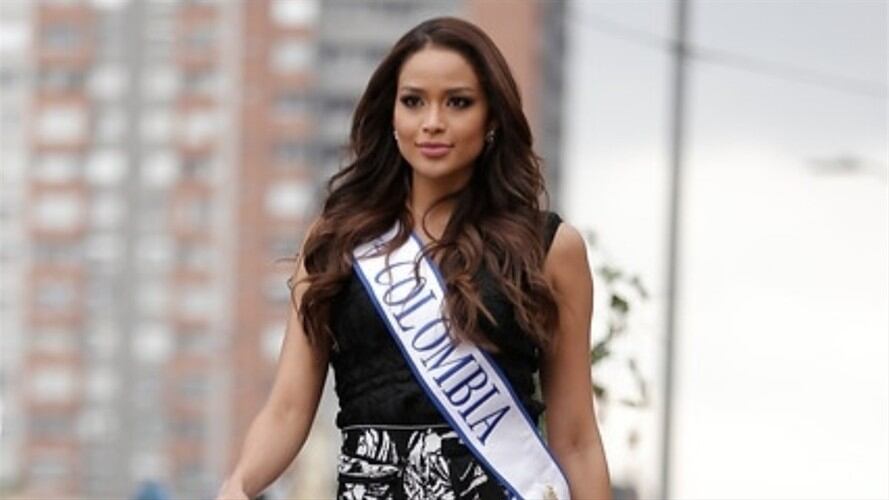 Andrea Tovar, exseñorita Colombia, se casó en discreta boda. Foto: Colprensa- Julián Paez