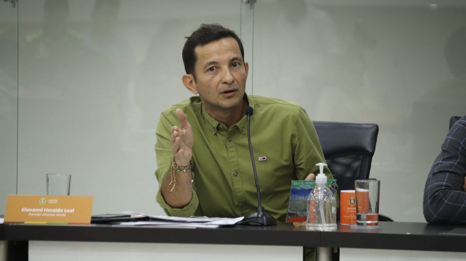 Diputado renunció a aspiración a la Alcaldía de Bucaramanga con aval del Partido Verde. Foto: Suministrada