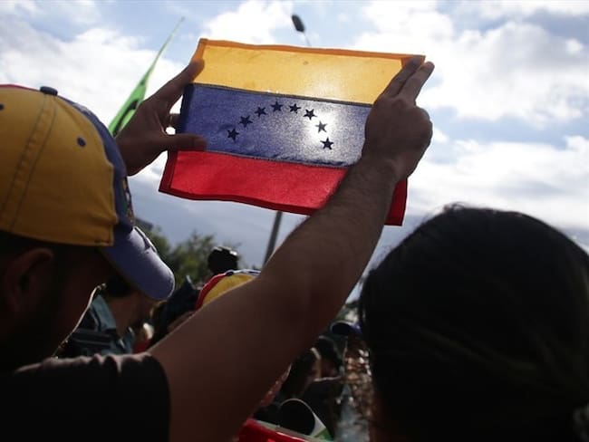El canciller Carlos Holmes Trujillo indicó que el proceso de transición democrática en Venezuela está avanzando. Foto: Colprensa