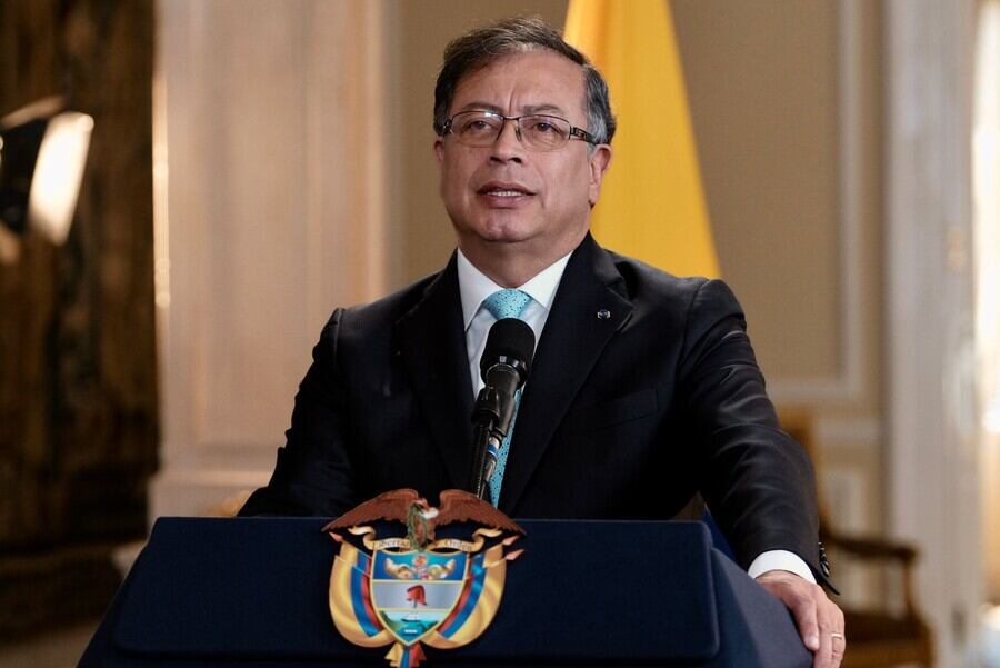 Gustavo Petro, presidente de Colombia. Foto: Colprensa.