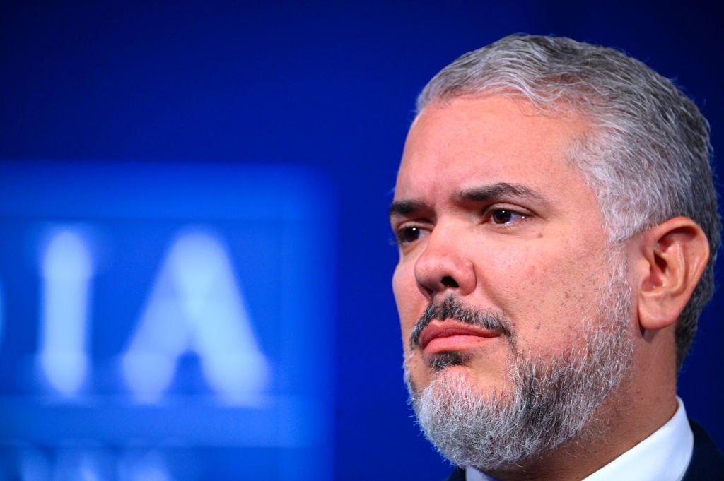 Iván Duque Márquez.  (Photo by Riccardo Savi/Getty Images for Concordia Summit)