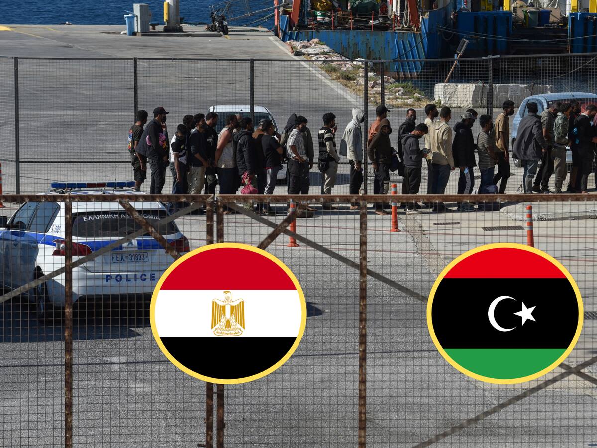 Egipto repatrió en 2025 a 2.632 supuestos migrantes irregulares retenidos en Libia