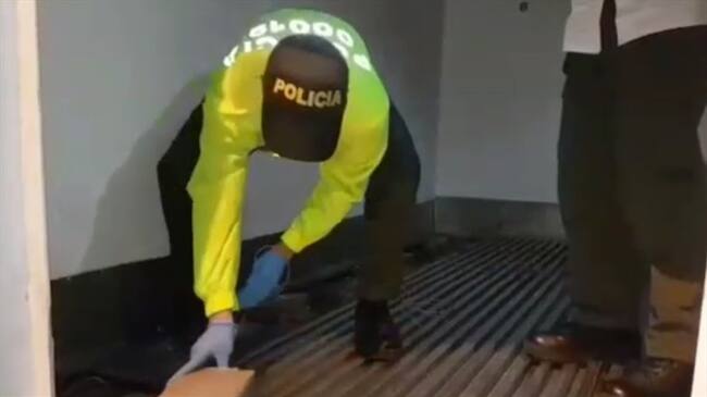 Los individuos transportaban cerca de 200 kilogramos de cocaína en dos camionetas y fueron capturados en Santander de Quilichao. Foto: Fiscalía