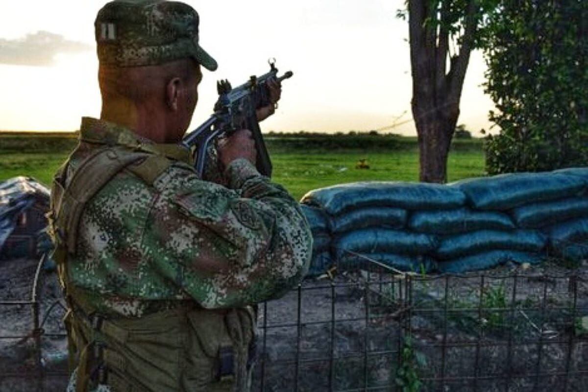Los hechos tuvieron lugar en el resguardo de Quichaya, entre las veredas Cabuyal y La Palma del corregimiento Pueblo Nuevo. Crédito: Colprensa.