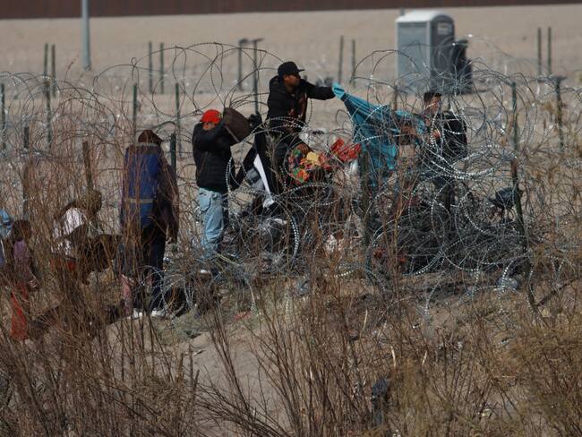 Frontera entre Estados Unidos y México. Foto: Getty Images.
