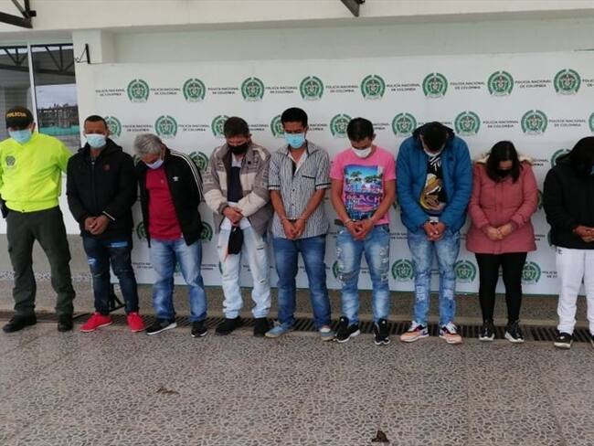 El área de influencia de la organización eran barrios de la Comuna 6 de Popayán. Foto: Policía Nacional