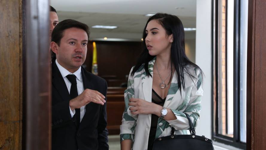 Audiencia de acusación Aida Victoria Merlano Manzaneda. Créditos: Colprensa