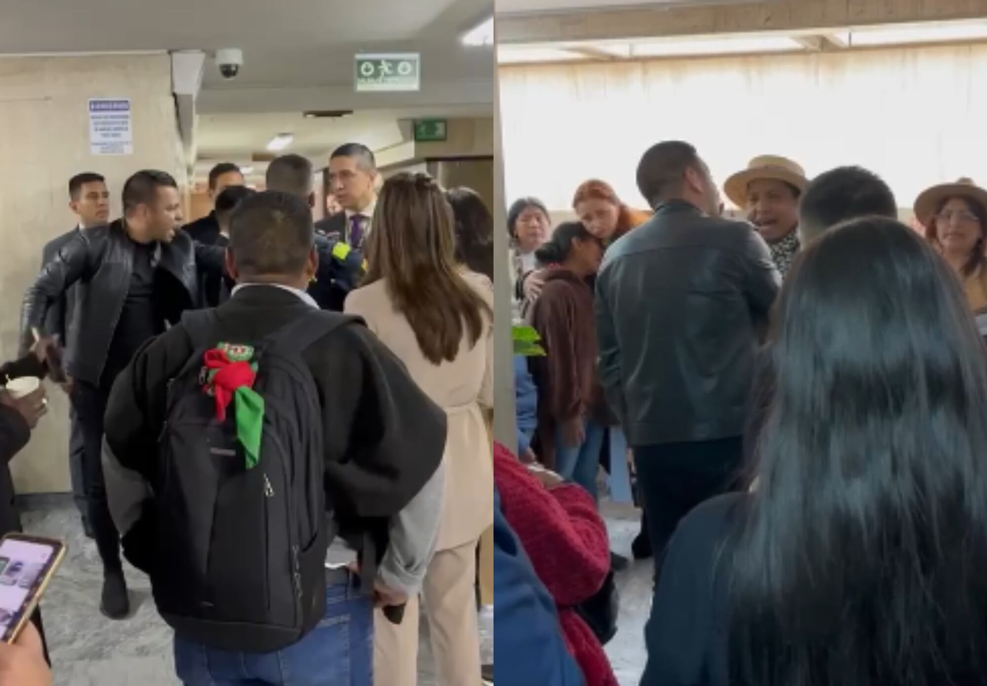 Agarrón entre Jota Pe Hernández y Ermes Pete