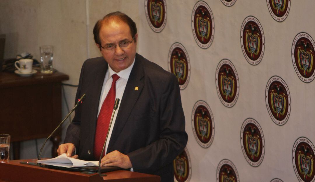 Exmagistrado de la Corte Suprema, Leonidas Bustos.