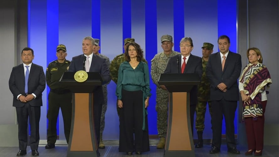 Frente al asesinato de líderes sociales, Duque indicó que hubo una reducción cercana al 25%. Foto: Cortesía.